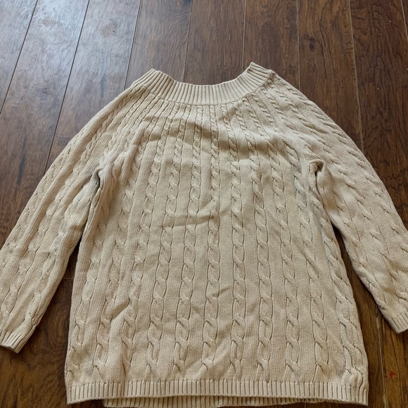 Tan cardigan/ pullover/sweater - Picture 1 of 3